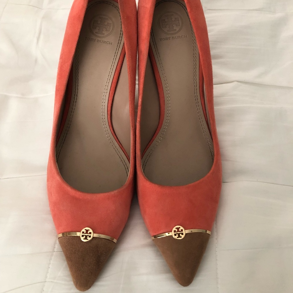 Tory Burch Suede Heels